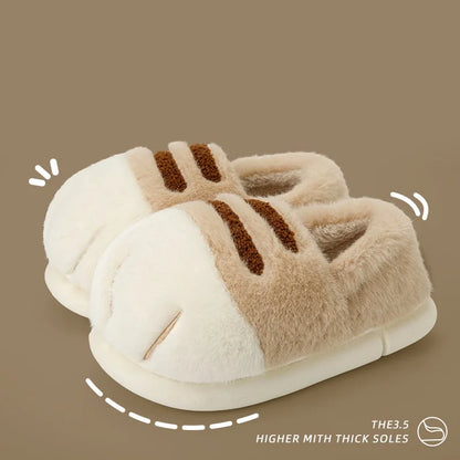 Zapatillas de Casa "Pata de Gato" - Pantuflas Suaves y Antideslizantes (Unisex y Niños).