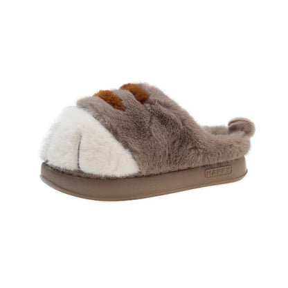 Zapatillas de Casa "Pata de Gato" - Pantuflas Suaves y Antideslizantes (Unisex y Niños).