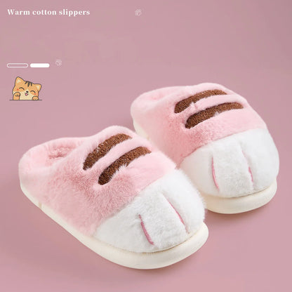 Zapatillas de Casa "Pata de Gato" - Pantuflas Suaves y Antideslizantes (Unisex y Niños).
